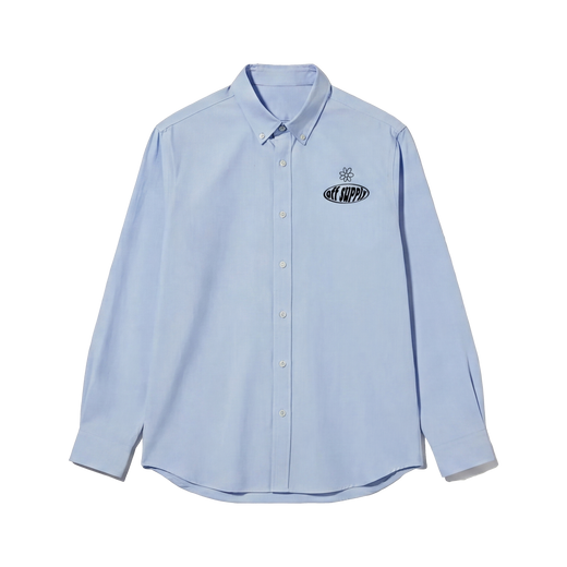 Everything Off Supply Ice Blue Shirt