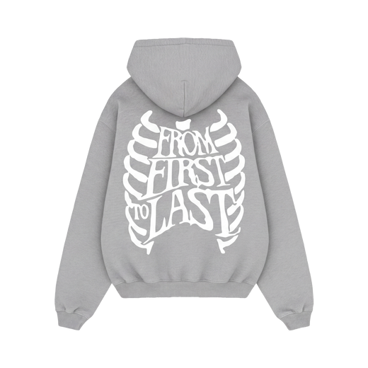 Off supply From First to last grey Hoodie