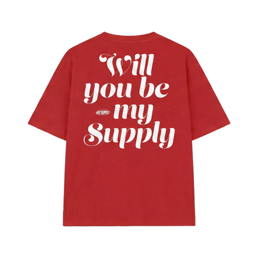 Off Supply Be My Supply T-shirt Red