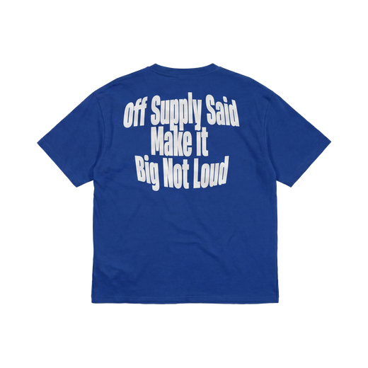 Off Supply - The Magnitude Tee Blue