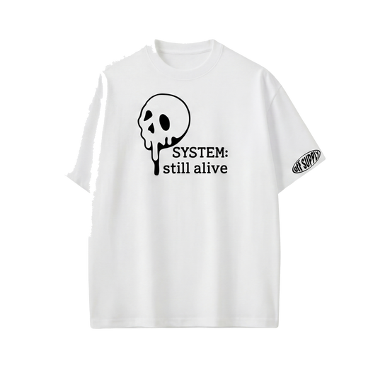 Off supply Don_t Die white t-shirt