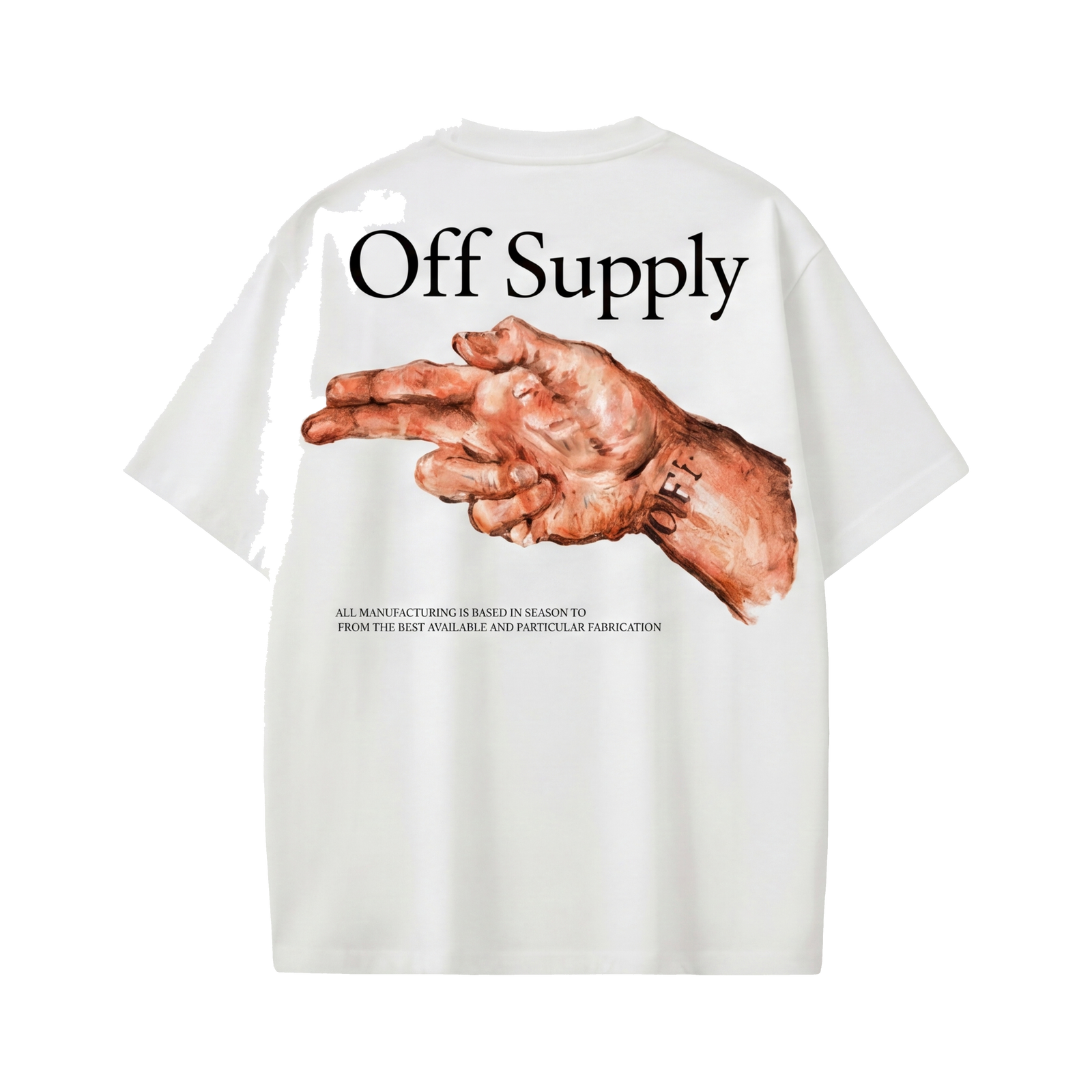 Off Supply Hands up Statement Graphic T-shirt