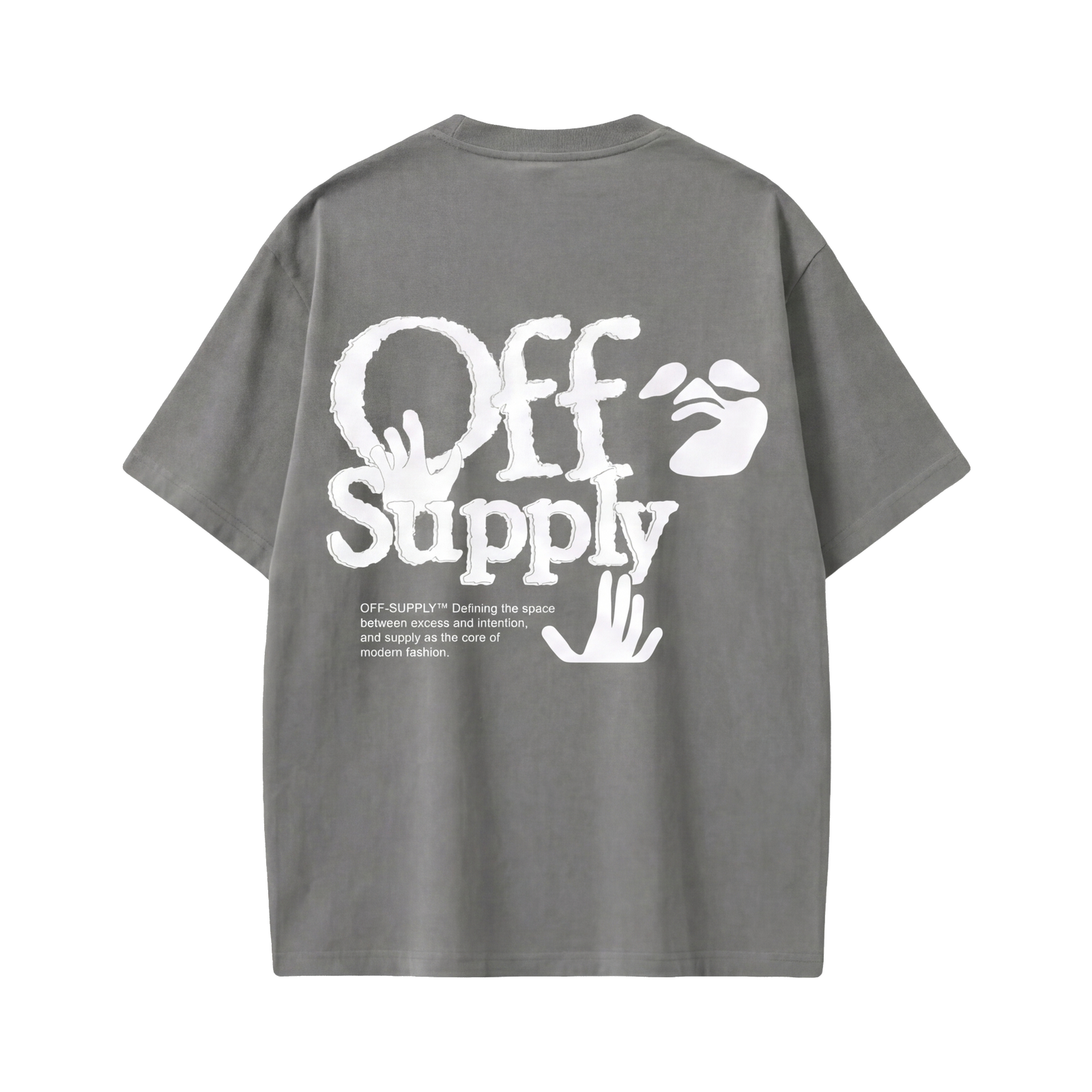 Off supply Modern Fashion grey t-shirt