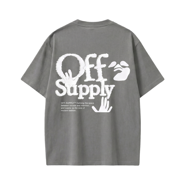 Off supply Modern Fashion grey t-shirt