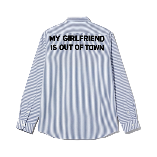 Off Supply My girlfriend is out of town Shirt (Blue)