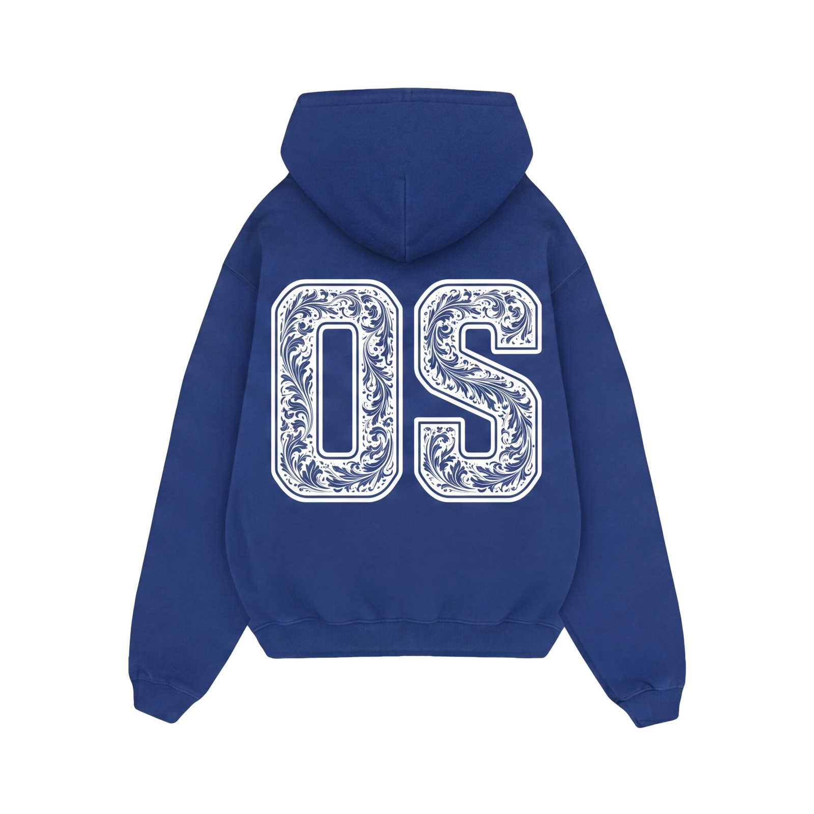 Off supply OS blue hoodie