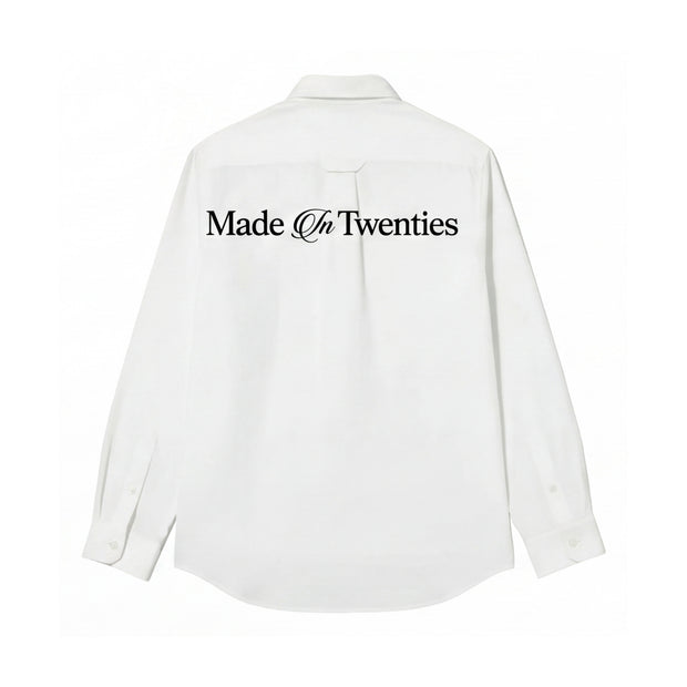 Twenties Off Supply White Shirt