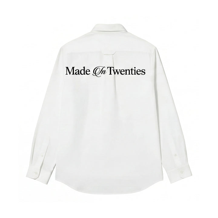 Twenties Off Supply White Shirt