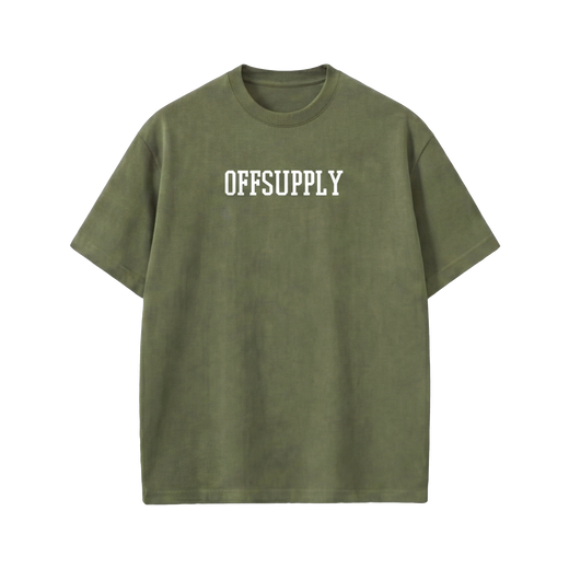 Off supply They come they go Olive T-shirt