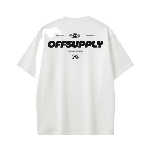 Off supply Together in Fashion white t-shirt