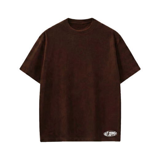 Off supply SOS Brown T-shirt