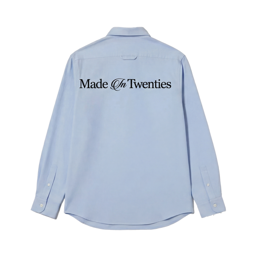 Twenties Off Supply Ice Blue Shirt