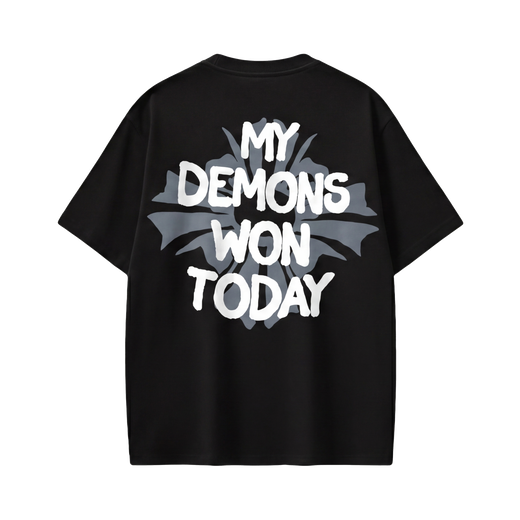 Off supply Demons Black T-shirt