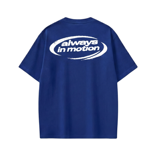 Off supply Always In Motion Blue T-shirt