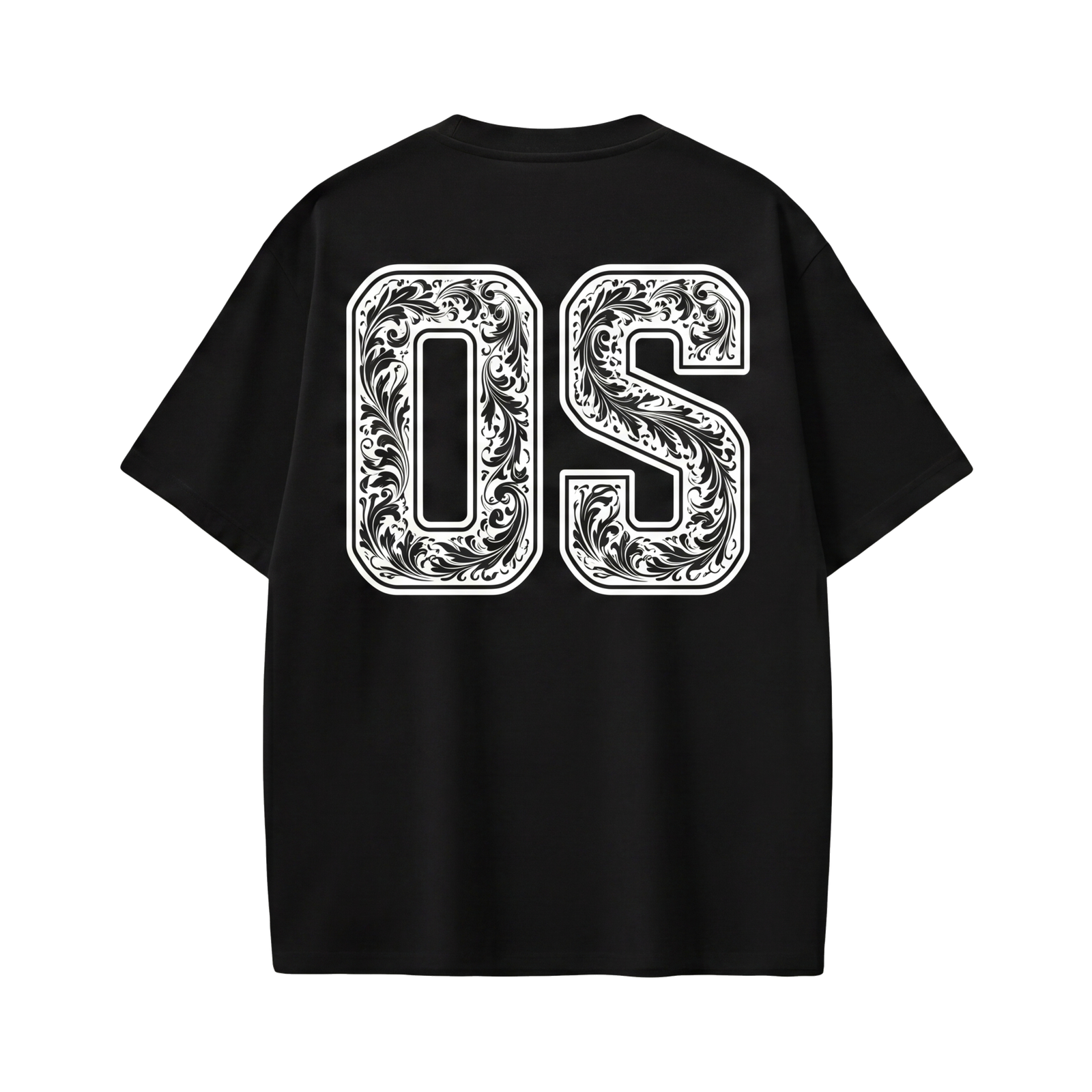 Off supply OS black T-shirt