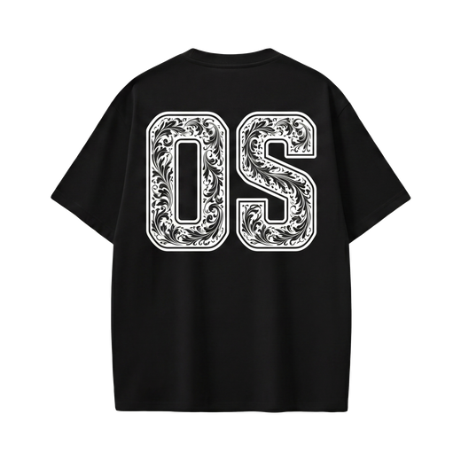 Off supply OS black T-shirt