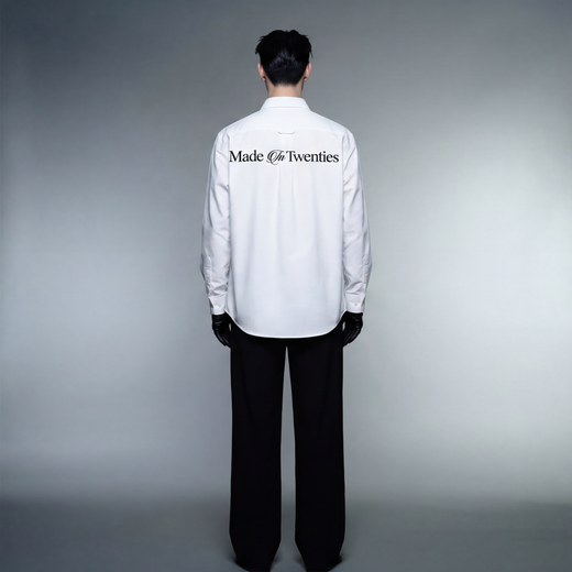 Twenties Off Supply White Shirt