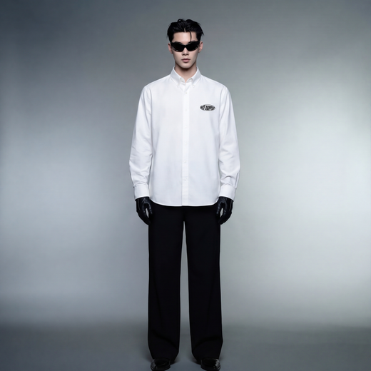 Twenties Off Supply White Shirt